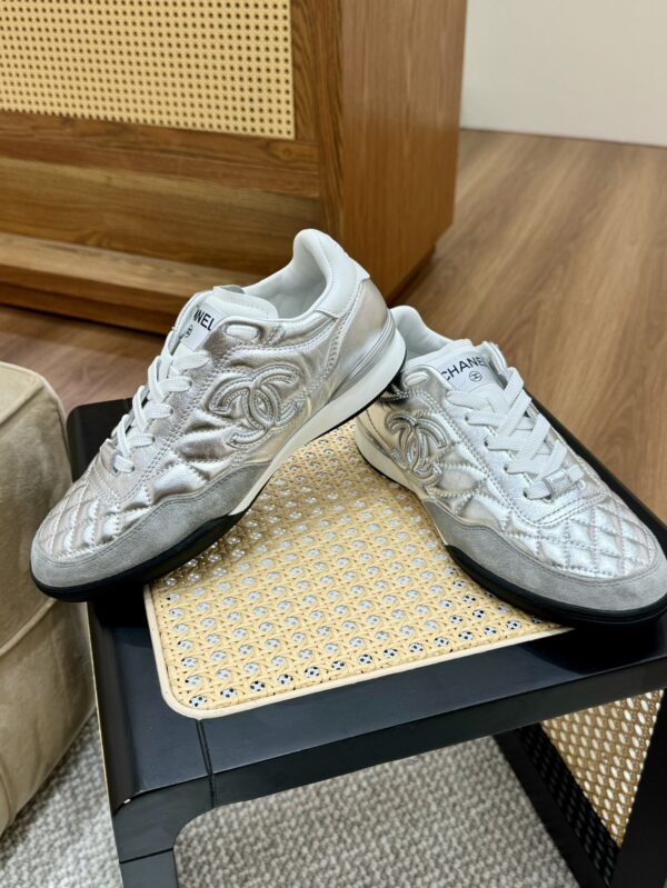 sy_no_A9102A6D3E76492F2E90DDD35AD9BE8F_6 Chanel Quilted Metallic & Suede Retro Trainer Silver-Quilted-Metallic