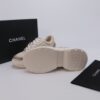 Chanel Mesh Trainer Beige-Silver