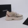 Chanel Mesh Trainer Beige-Silver