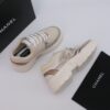 Chanel Mesh Trainer Beige-Silver