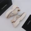 Chanel Mesh Trainer Beige-Silver