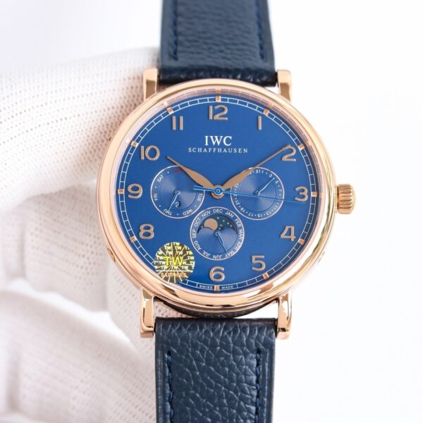sy_no_ABF20E03A0947F68B7E863CCF4D2C404_1 IWC Portugal series automatic mechanical movement date display men's watch Swiss watch 42.4mm blue dial