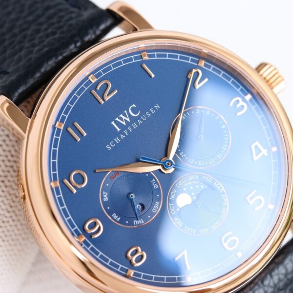 sy_no_ABF20E03A0947F68B7E863CCF4D2C404_3 IWC Portugal series automatic mechanical movement date display men's watch Swiss watch 42.4mm blue dial