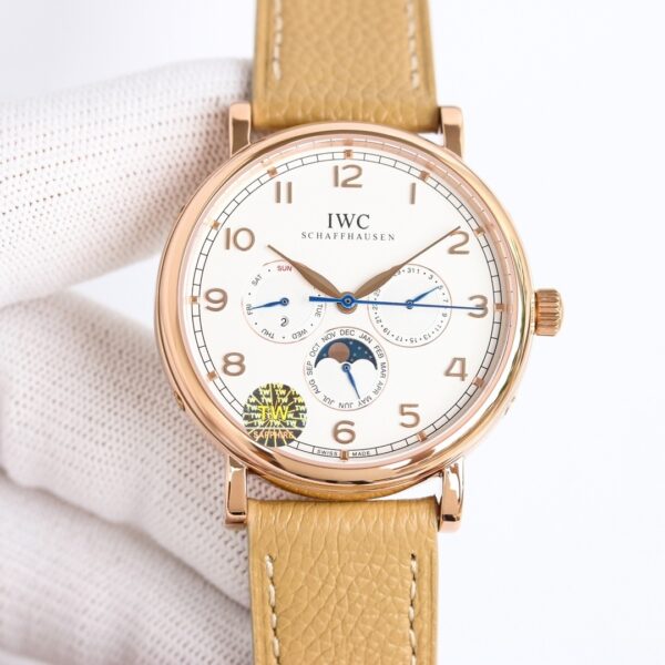 sy_no_ABF20E03A0947F68B7E863CCF4D2C404_4 IWC Portugal series automatic mechanical movement date display men's watch Swiss watch 42.4mm blue dial