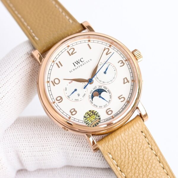 sy_no_ABF20E03A0947F68B7E863CCF4D2C404_5 IWC Portugal series automatic mechanical movement date display men's watch Swiss watch 42.4mm blue dial