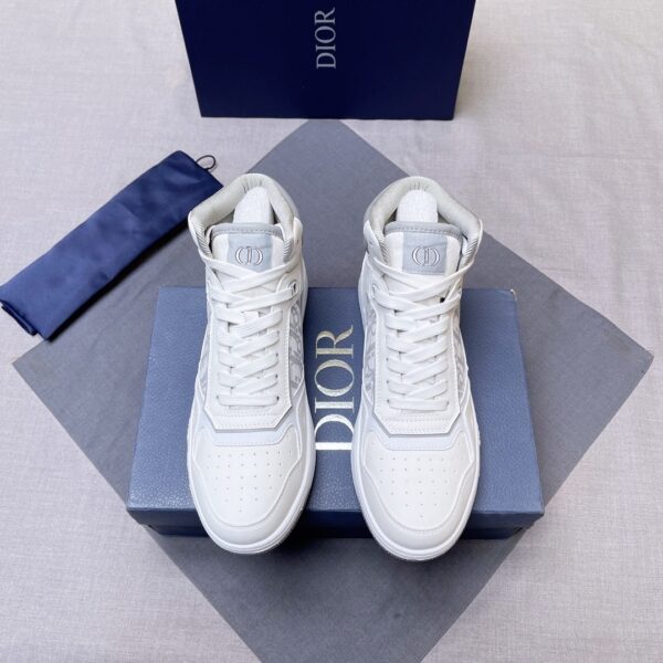 sy_no_AD4D6C551DD96FB68DF7424A11879F54_0 Dior All-White B27 High-Top Sneaker