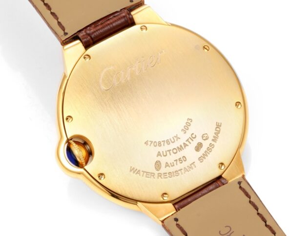 sy_no_AD6E376F5724DE37B01002BBFF114238_5 Cartier Ballon Bleu leather strap couple mechanical watch men's and women's watches