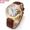 sy_no_AD6E376F5724DE37B01002BBFF114238_7 Cartier Ballon Bleu leather strap couple mechanical watch men's and women's watches