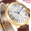 sy_no_AD6E376F5724DE37B01002BBFF114238_8 Cartier Ballon Bleu leather strap couple mechanical watch men's and women's watches