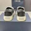sy_no_AD7B73F9A8ACD02426996CB691EE00A6_6 Dior Black Leather Denim Jacquard White Thick Lace Low-Top Sneaker