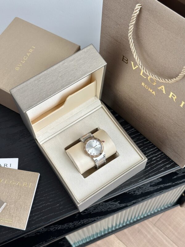BVLGARI BVLGARI ∙ BVLGARI series watches with quartz movement and stainless steel strap