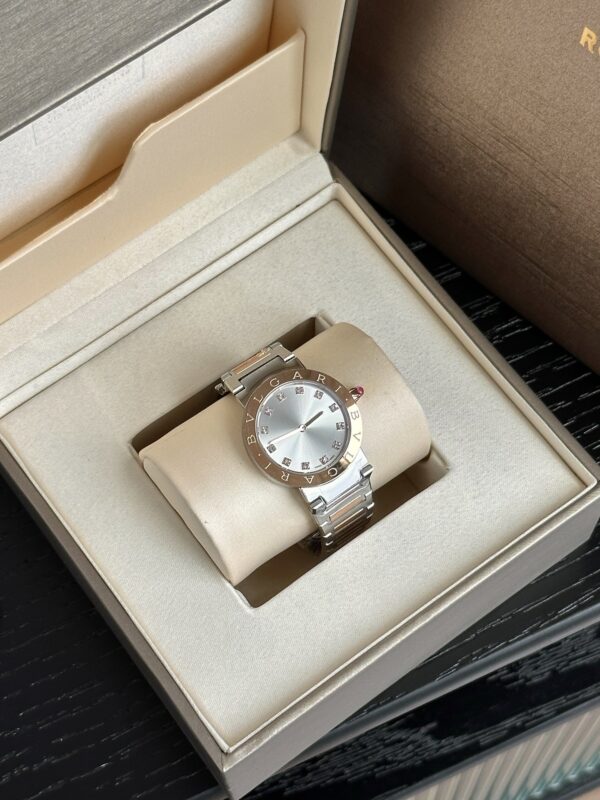 BVLGARI BVLGARI ∙ BVLGARI series watches with quartz movement and stainless steel strap