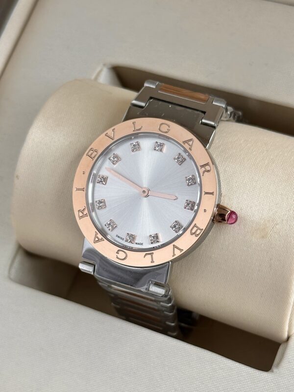 BVLGARI BVLGARI ∙ BVLGARI series watches with quartz movement and stainless steel strap