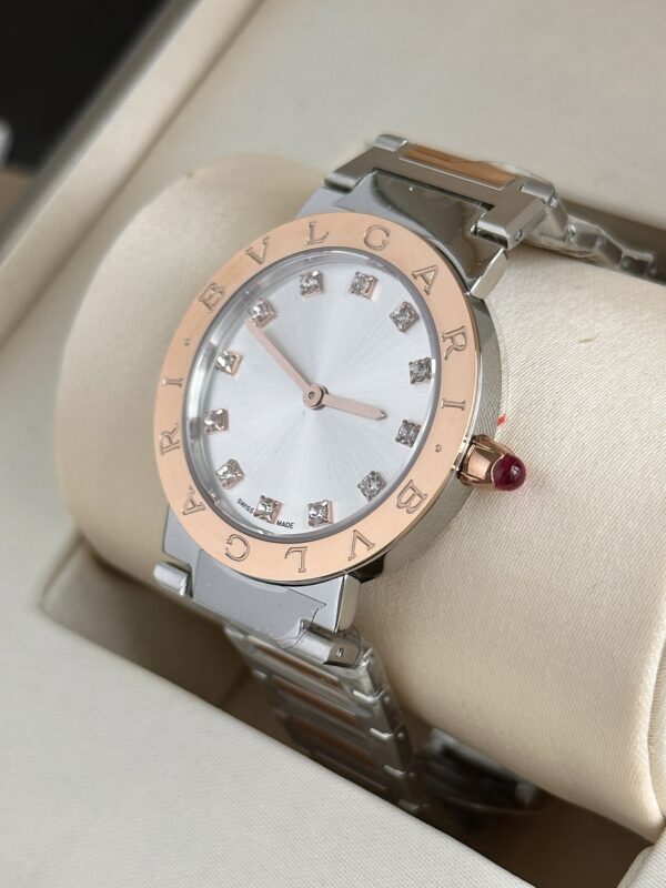 BVLGARI BVLGARI ∙ BVLGARI series watches with quartz movement and stainless steel strap