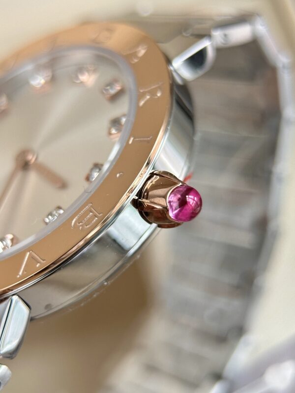 BVLGARI BVLGARI ∙ BVLGARI series watches with quartz movement and stainless steel strap