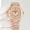 sy_no_AE6EB00A1031D204483AE1FCEE18FC5C_1 Patek Philippe Sporty Elegance NAUTILUS Series Nautilus Automatic Mechanical Movement Swiss Watch Gold Dial Gold Strap