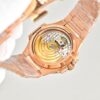 sy_no_AE6EB00A1031D204483AE1FCEE18FC5C_8 Patek Philippe Sporty Elegance NAUTILUS Series Nautilus Automatic Mechanical Movement Swiss Watch Gold Dial Gold Strap