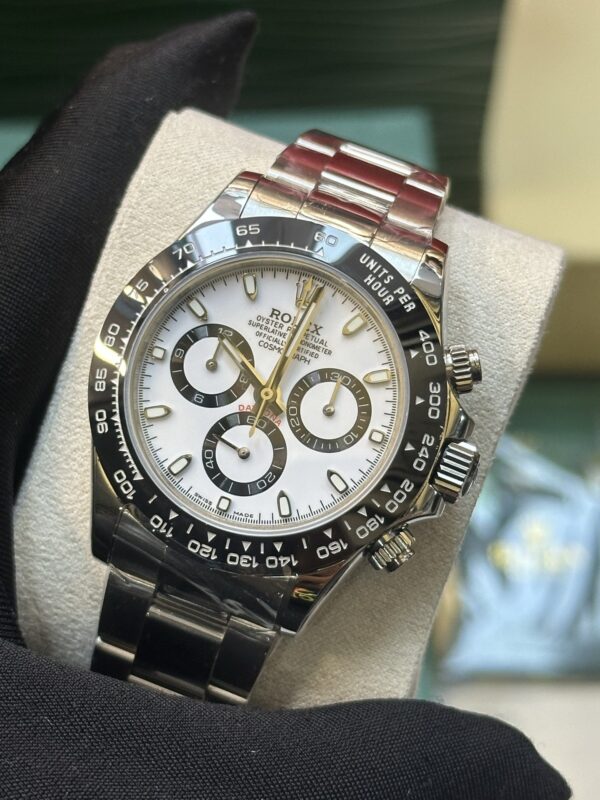 sy_no_AED8D9F39109560148F5BACB62E625D6_2 - 副本 ROLEX Rolex Smooth Circle Cosmometer Model Daytona Series Panda Di/White Steel Di White Dial Oyster Steel Case
