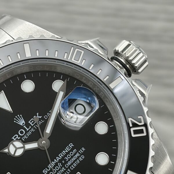 ROLEX Rolex Submariner with Calendar Black Submariner Automatic Mechanical Movement Date Display Black Dial Oyster Steel Strap