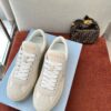 sy_no_B070B9A49641834C79A6C9DE2055A510_2 Prada Off-White Suede Gold Triangle Platform Sneaker