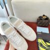 sy_no_B070B9A49641834C79A6C9DE2055A510_3 Prada Off-White Suede Gold Triangle Platform Sneaker