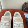 sy_no_B070B9A49641834C79A6C9DE2055A510_7 Prada Off-White Suede Gold Triangle Platform Sneaker