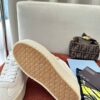 sy_no_B070B9A49641834C79A6C9DE2055A510_8 Prada Off-White Suede Gold Triangle Platform Sneaker