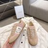 sy_no_B0A083FAF9A9FC9BC4B9DD14F14327FD_2 Dior Pink-Beige Suede Patchwork Low Sneaker