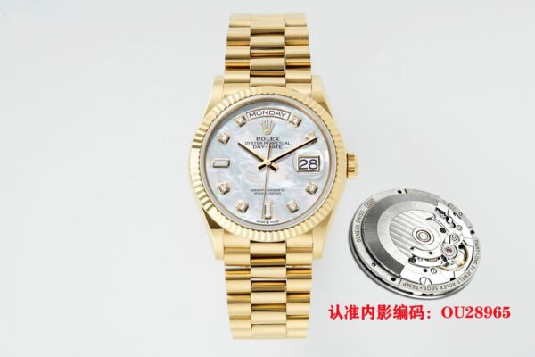 sy_no_B18D32D985B23F58BC3D16EA011625F0_1 ROLEX Rolex Dog Tooth Ring Weekly Calendar Automatic Mechanical Movement 100m Waterproof Men's Watch Swiss Watch 36mm
