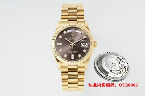 sy_no_B18D32D985B23F58BC3D16EA011625F0_2 ROLEX Rolex Dog Tooth Ring Weekly Calendar Automatic Mechanical Movement 100m Waterproof Men's Watch Swiss Watch 36mm