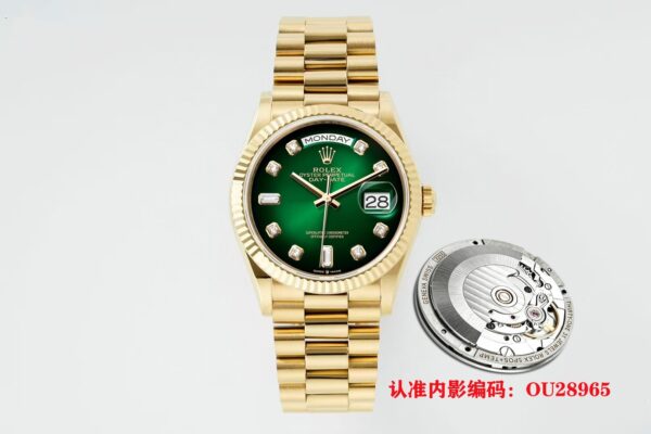sy_no_B18D32D985B23F58BC3D16EA011625F0_3 ROLEX Rolex Dog Tooth Ring Weekly Calendar Automatic Mechanical Movement 100m Waterproof Men's Watch Swiss Watch 36mm