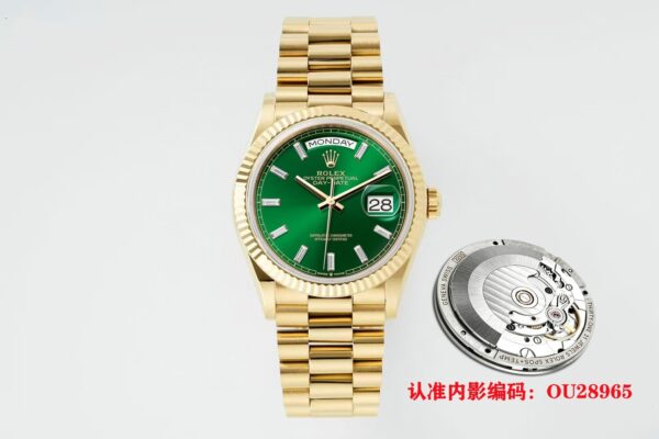 sy_no_B18D32D985B23F58BC3D16EA011625F0_5 ROLEX Rolex Dog Tooth Ring Weekly Calendar Automatic Mechanical Movement 100m Waterproof Men's Watch Swiss Watch 36mm