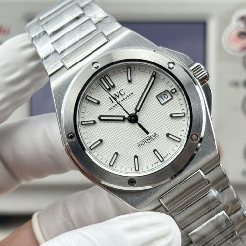 sy_no_B2162483CDCA80F595674FD8F288787B_0 IWC Engineer Series Automatic Mechanical Movement 100m Waterproof Fashion Style Silver Dial Stainless Steel Strap