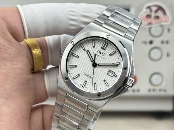 IWC Engineer Series Automatic Mechanical Movement 100m Waterproof Fashion Style Silver Dial Stainless Steel Strap
