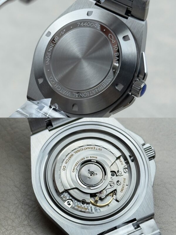 IWC Engineer Series Automatic Mechanical Movement 100m Waterproof Fashion Style Silver Dial Stainless Steel Strap