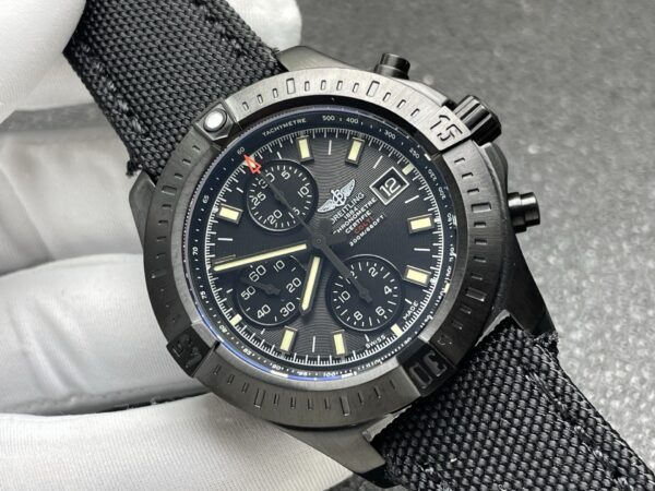 sy_no_B46072E3DCDA5A5EDEA4BCE762B5CFF9_1 BREITLING Breitling automatic mechanical movement 200 meter waterproof men's Swiss watch black dial