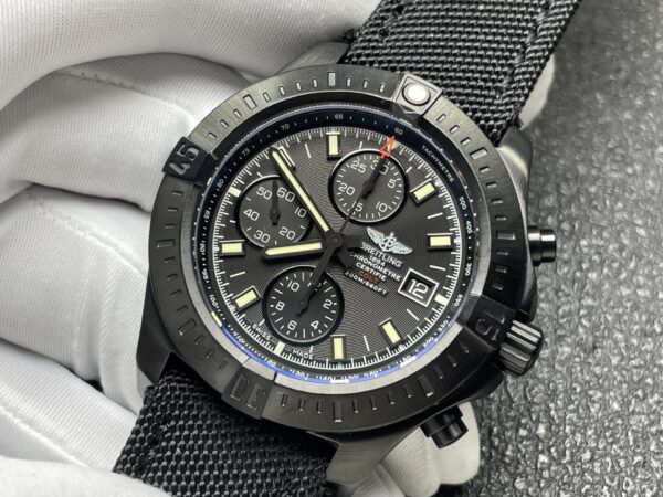 sy_no_B46072E3DCDA5A5EDEA4BCE762B5CFF9_3 BREITLING Breitling automatic mechanical movement 200 meter waterproof men's Swiss watch black dial