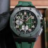 sy_no_B5A5C9CB9F086A22C014BA6E00792F13_0 AUDEMARS PIGUET Audemars Piguet Royal Oak Offshore Series Automatic Mechanical Movement Men's Watch Green Dial Titanium Case