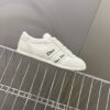 Dior White-Grey Suede Patchwork Low Sneaker