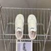 Dior White-Grey Suede Patchwork Low Sneaker