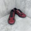 sy_no_B60F09D997ABE57CCDD049B29443F4A2_1 Prada America's Cup Burgundy Patent Mesh Sneaker