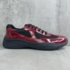 sy_no_B60F09D997ABE57CCDD049B29443F4A2_5 Prada America's Cup Burgundy Patent Mesh Sneaker