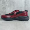sy_no_B60F09D997ABE57CCDD049B29443F4A2_6 Prada America's Cup Burgundy Patent Mesh Sneaker