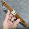 Cartier Tank Series Quartz Movement Date Display Waterproof Crocodile Leather Strap