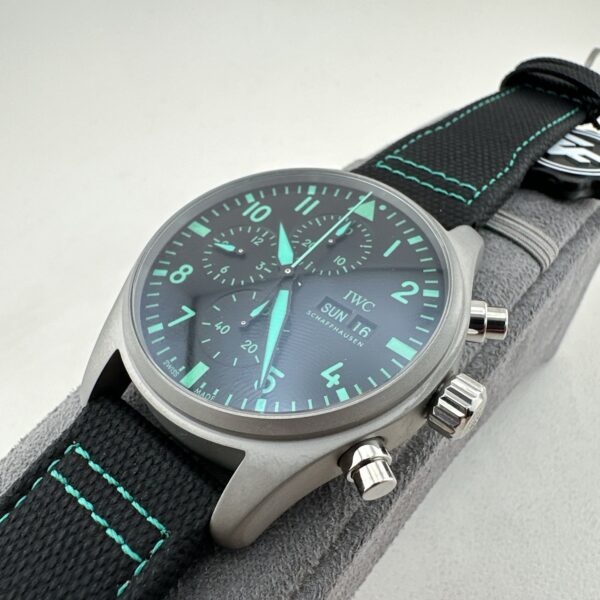 IWC Pilot Series F1 Mercedes Racing Special Edition Automatic Mechanical Movement Date Display Timing Men's Watch Swiss Watch Black Dial