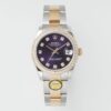ROLEX Rolex Diamond Ring Women's Diary Series Automatic Mechanical Movement 100m Waterproof Women's Watch Swiss Watch 28mm