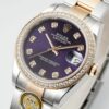 ROLEX Rolex Diamond Ring Women's Diary Series Automatic Mechanical Movement 100m Waterproof Women's Watch Swiss Watch 28mm