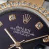 ROLEX Rolex Diamond Ring Women's Diary Series Automatic Mechanical Movement 100m Waterproof Women's Watch Swiss Watch 28mm