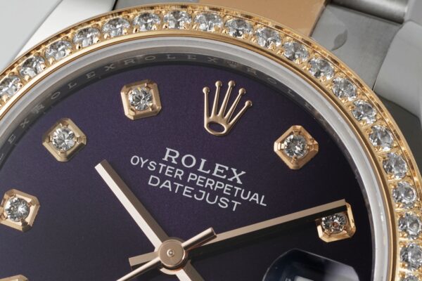 ROLEX Rolex Diamond Ring Women's Diary Series Automatic Mechanical Movement 100m Waterproof Women's Watch Swiss Watch 28mm