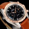 Omega Super Series Inherited Watch Models Automatic Mechanical Movement Swiss Observatory, Super Super 57 Men's Watch Swiss Watch
